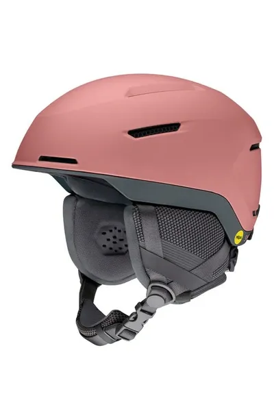 Smith Altus Snow Helmet With Mips In Matte Chalk Rose