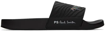 Ps By Paul Smith Black Summit Zebra Slides