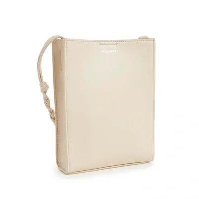 Jil Sander Tangle Leather Shoulder Bag