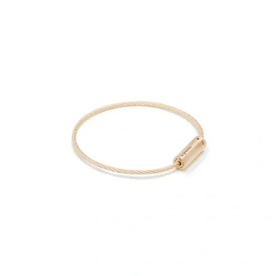 Le Gramme 750 Yellow Gold Cable Bracelet