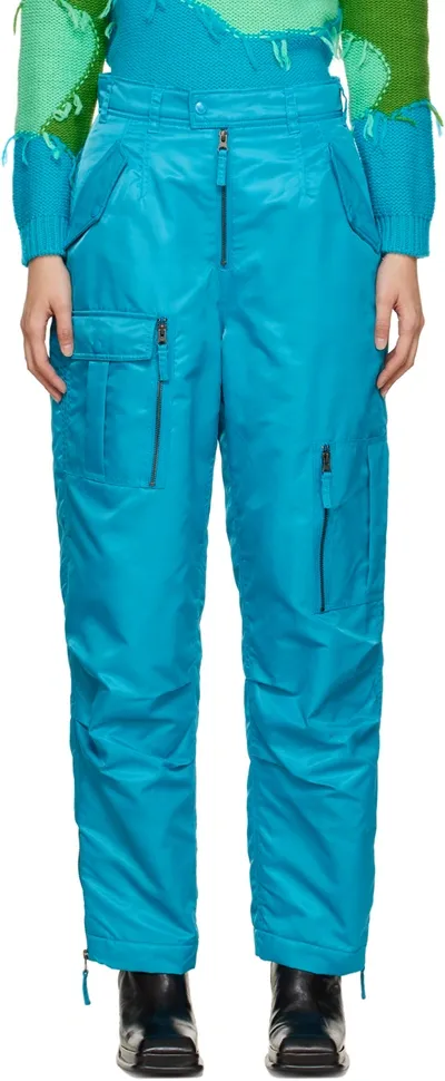 Andersson Bell Blue Kaia Flight Trousers