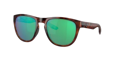 Costa Unisex Sunglasses 6s9082 Irie In Green Mirror