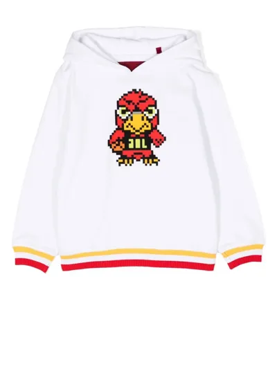 Mostly Heard Rarely Seen 8-bit Kids' Mini Atlanta 21 Hoodie In Weiss