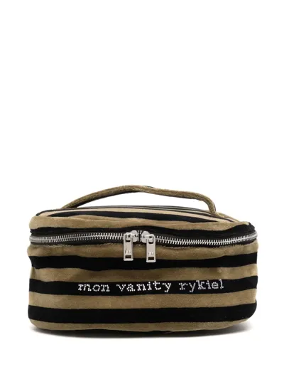 Sonia Rykiel Mon Vanity Rykiel Makeup Bag In Grün