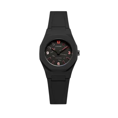 D1 Milano Watch Nanochrome 32mm In Black/pink