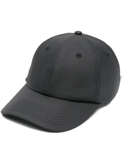 Rains Waterproof Curve-peak Cap In Black