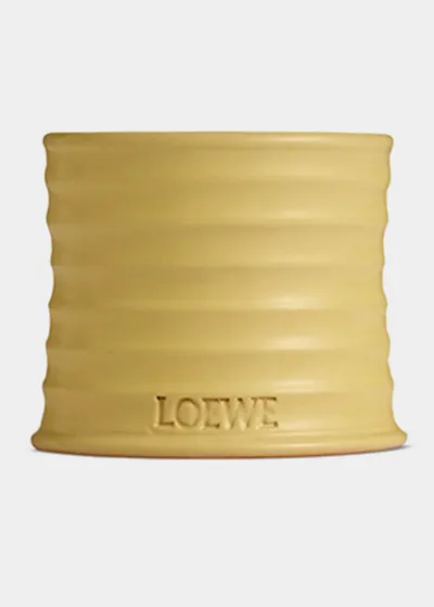 Loewe 5.8 Oz. Small Honeysuckle Candle In Yellow