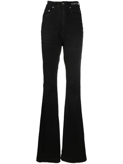 Rick Owens Drkshdw High-waisted Bootcut Jeans