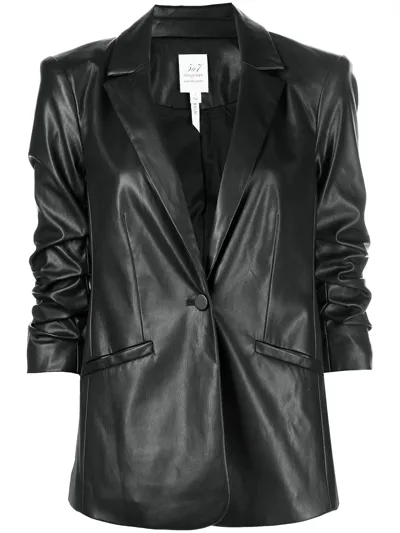 Cinq À Sept Kylie Faux Leather Jacket In Black