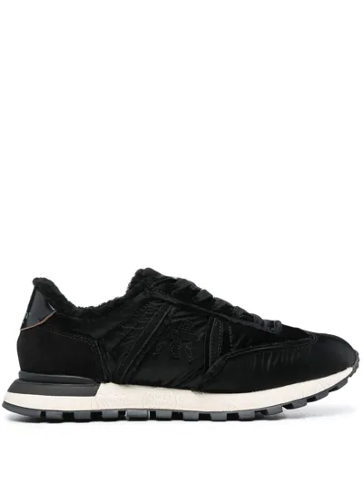 Premiata John Low-top Sneakers In Black