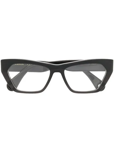 Lanvin Lnv2627 Cat-eye Glasses In Schwarz