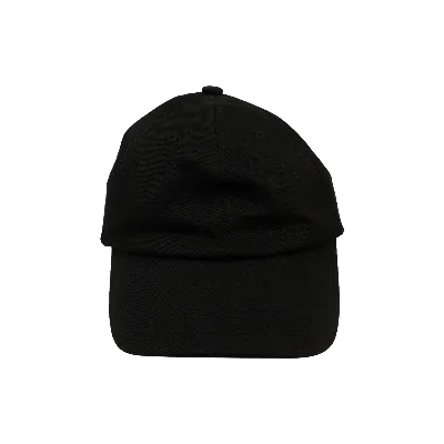 Raf Simons Ear Flap Baseball Cap In Schwarz