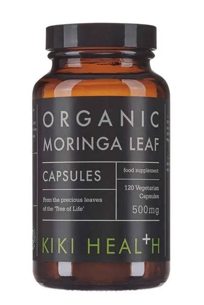 Kiki Health Moringa Leaf, Organic – 120 Vegicaps