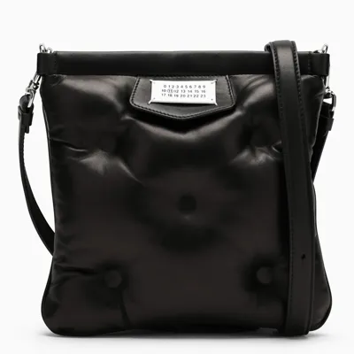 Maison Margiela Black Leather Glam Slam Messenger Bag