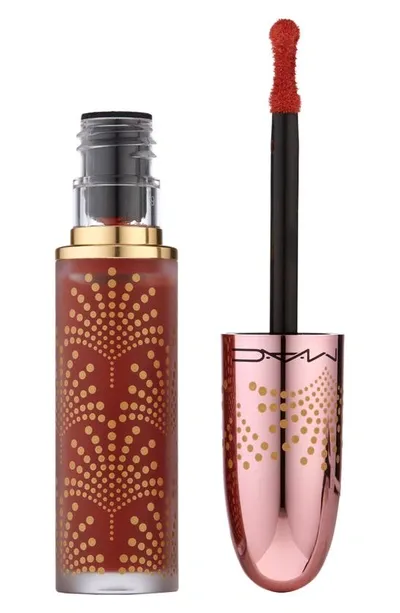 Mac Cosmetics Bubbles & Bows Powder Kiss Liquid Lip Color In Another Drink