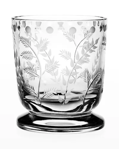 William Yeoward Crystal Fern Footed Vase