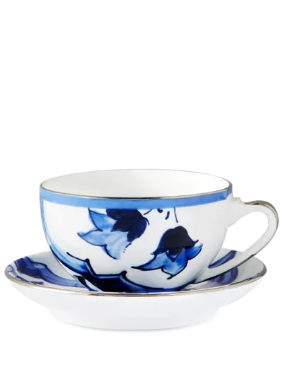 Dolce & Gabbana Archive-print Tea Set In White