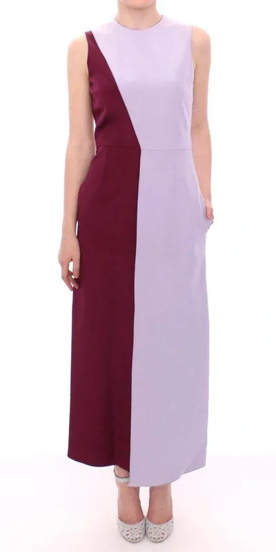 Barbara Casasola Purple Lavender Gown Maxi Silk Long Dress