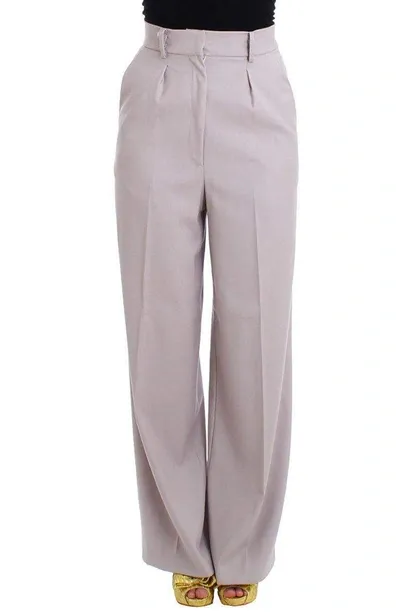 Cavalli Women  High Waist Pants In Gray