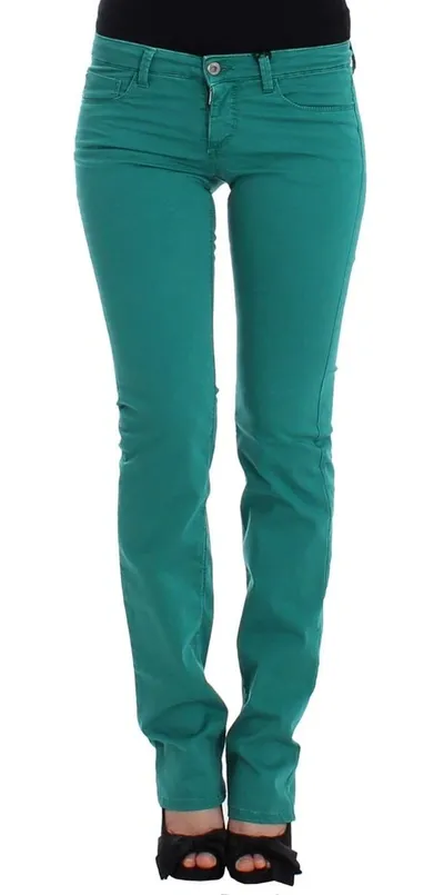 Costume National C'n'c   Straight Leg Jeans In Green