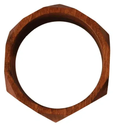 Costume National Wooden Branded Women's Bracelet In Brown