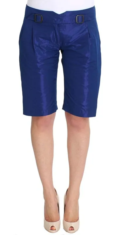 Ermanno Scervino Women   Above Knees Bermuda Shorts In Blue