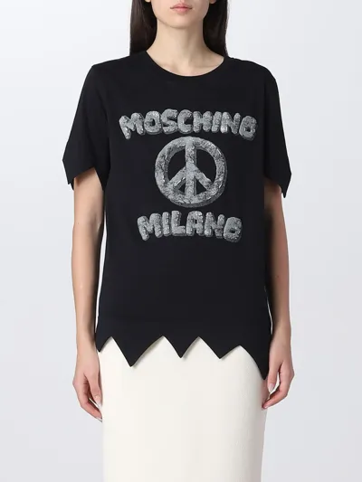 Moschino Couture T-shirts  Women Color Black 1