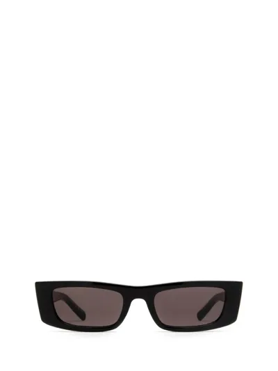 Saint Laurent Eyewear Rectangular Frame Sunglasses In Black