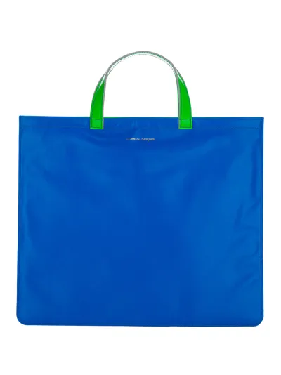 Comme Des Garçons Fluo Slim Tote In Multi