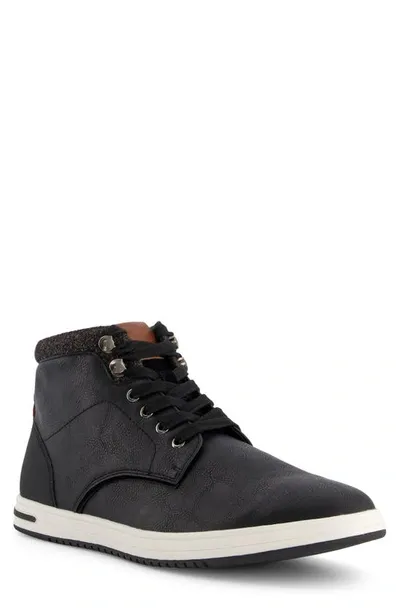 Dune London Visit Retro Sneaker In Black