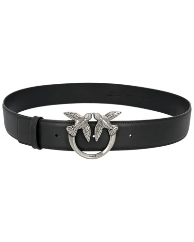 Pinko Leather Belt In Black