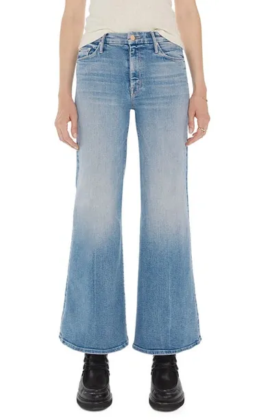 Mother The Roller High Waist Wide Leg Jeans In I Confess