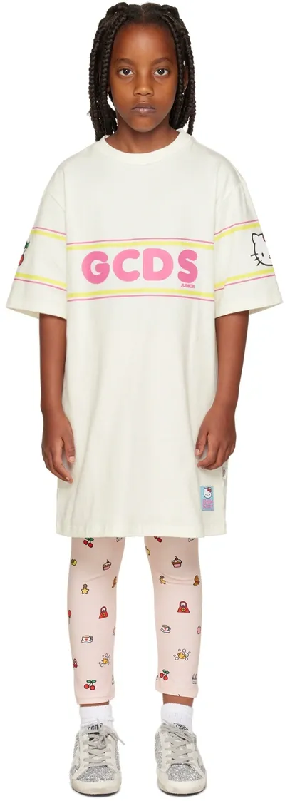 Gcds Kids Pink Hello Kitty Edition Dress In Quartz Pink