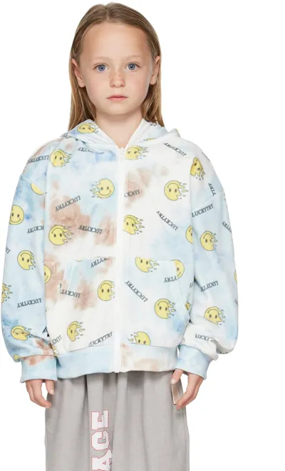 Luckytry Kids Blue Smile Sweatshirt