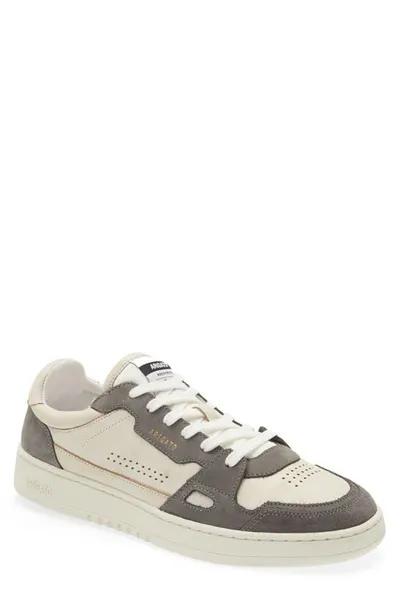 Axel Arigato White And Black Leather Dice Sneakers