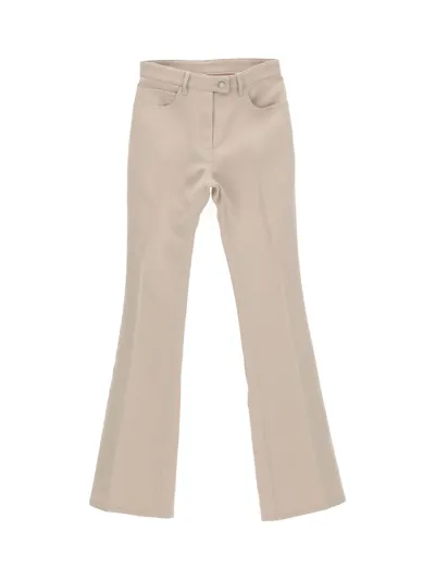 Courrèges Straight-leg Trousers In Neutrals