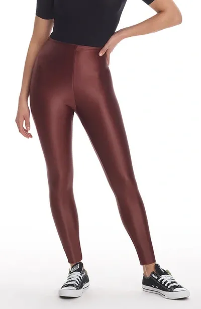 Commando Faux Leather Legging In Copper