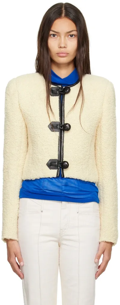 Isabel Marant Off-white Gradilia Jacket In Ecru