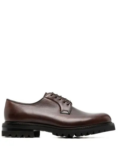 Church's Lace-up Fastening Brogue Shoes In Brown