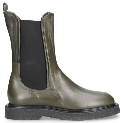 Pomme D'or Schuhe  Stiefeletten 0337b Kalbsleder In Green