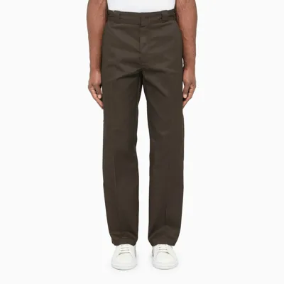 Dickies Brown Straight-leg Trousers