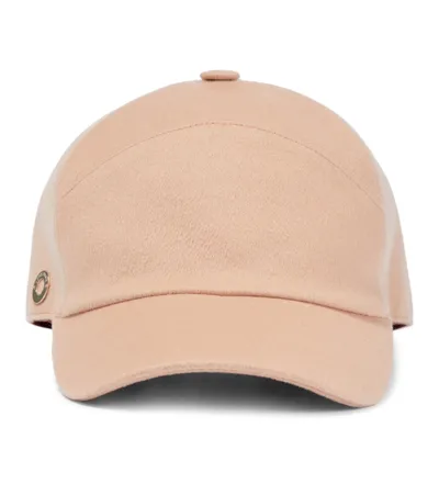 Loro Piana Cashmere Baseball Cap In Strawberry Frosting