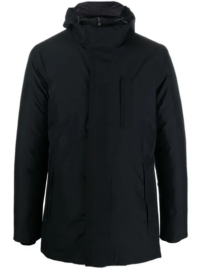 Save The Duck Padded Hooded Jacket In Black