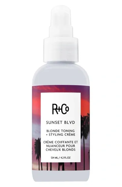 R + Co R+co Sunset Blvd Blonde Toning + Styling Crème In Default Title