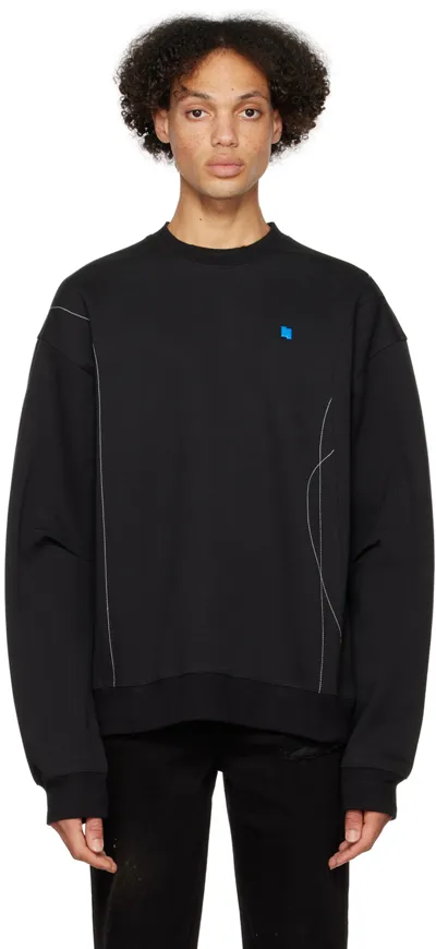 Ader Error Black Trs Sweatshirt