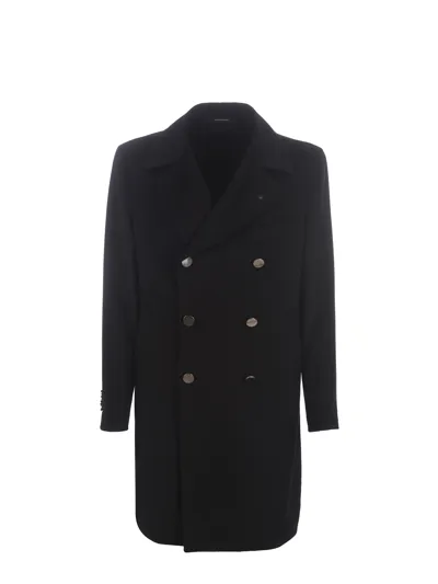 Tagliatore Arden Coat In Nero