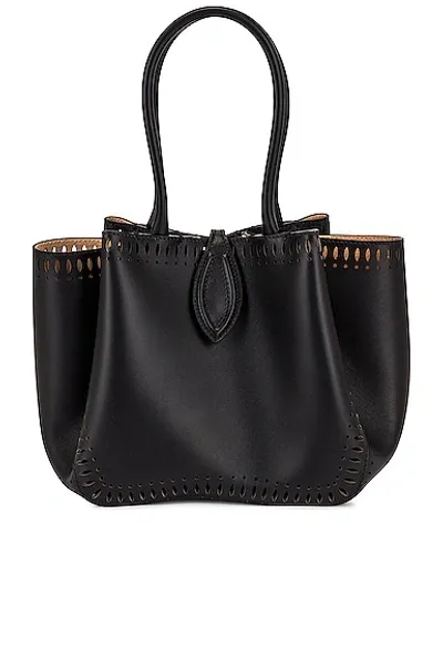 Ala?a Alaïa Angele 20 Petale Tote Bag In Noir