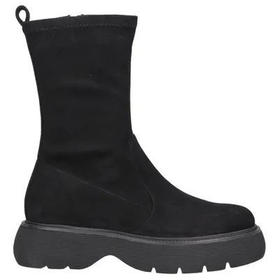 Kennel & Schmenger Schuhe  Stiefeletten Shelly Veloursleder In Black