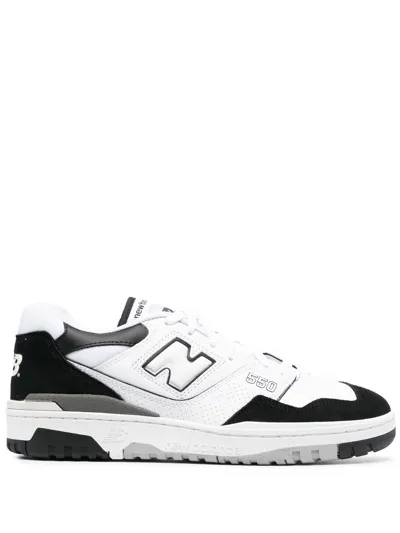 New Balance 550 Low-top Sneakers In Black/white