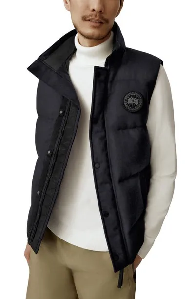 Canada Goose Garson Padded Regular-fit Shell-down Gilet In Carbon Melange